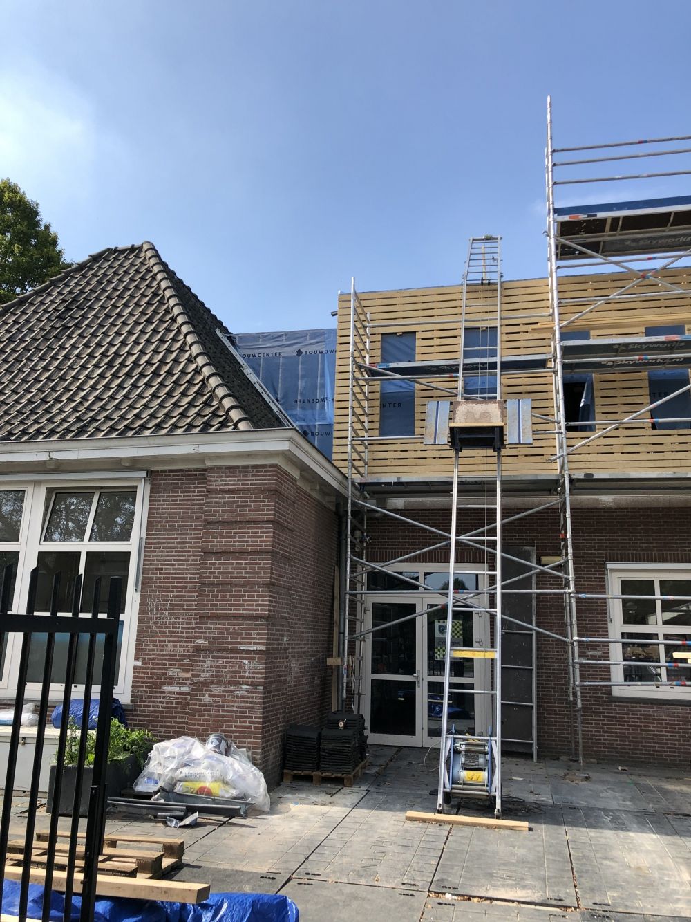 Verbouwing school Vleuten Aannemersbedrijf Bos en Zn.