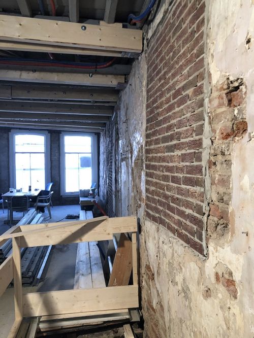 Verbouwing appartementen in historisch pand Utrecht