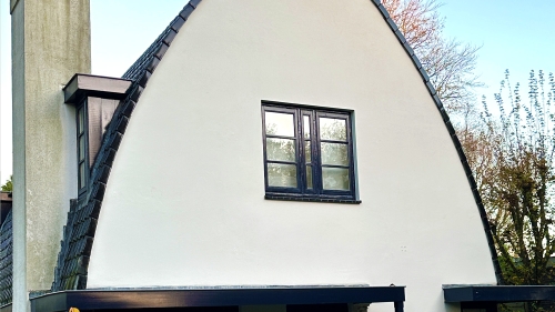 Renovatie voorgevel woning in Zeist